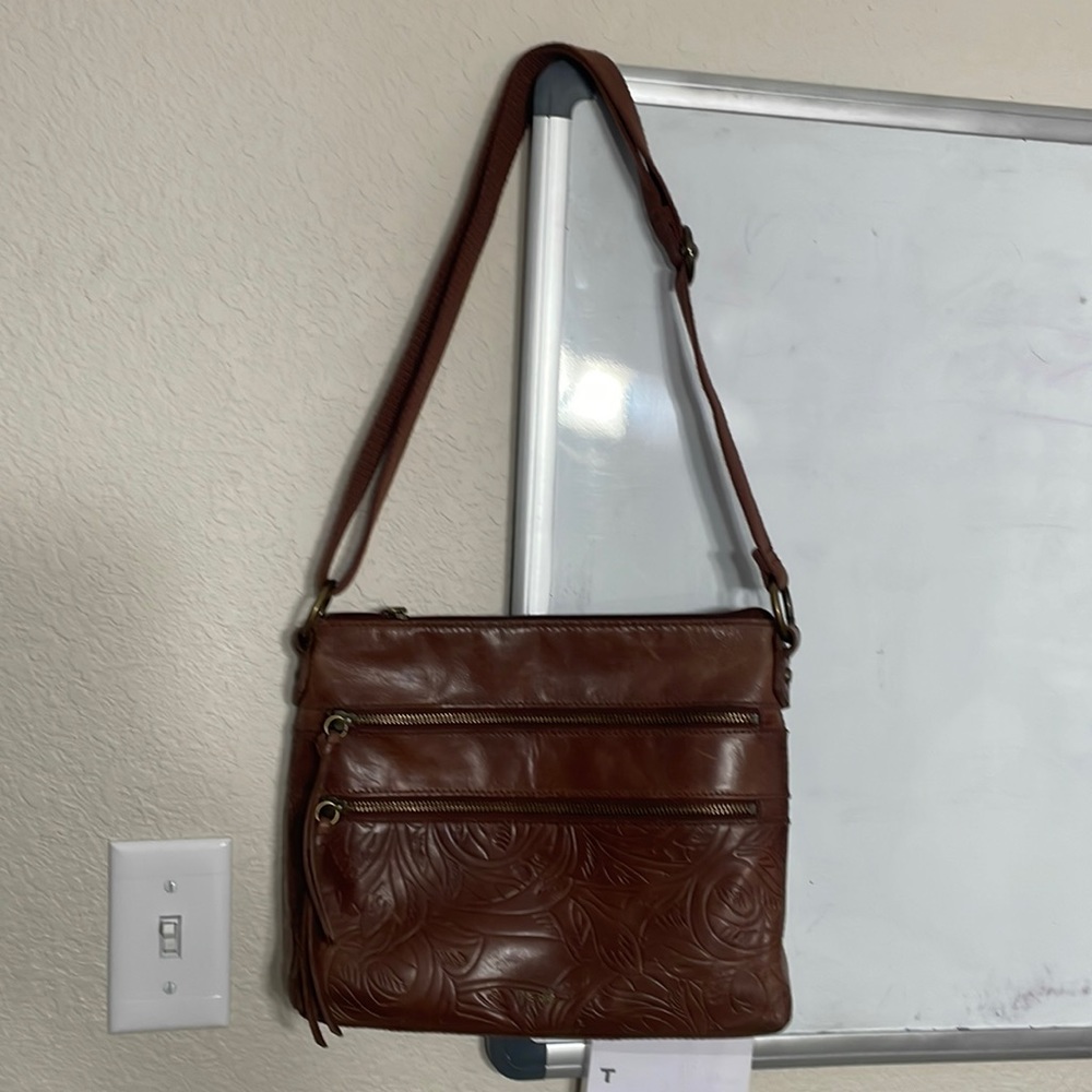The Sak leather crossbody/ satchel